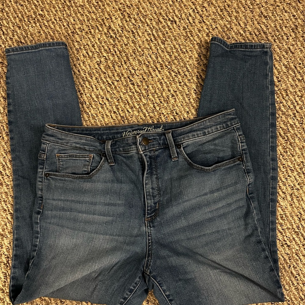High Rise Skinny Jeans